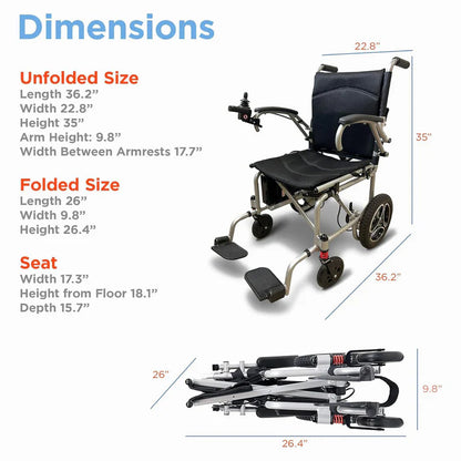 Journey Air Power Wheelchair