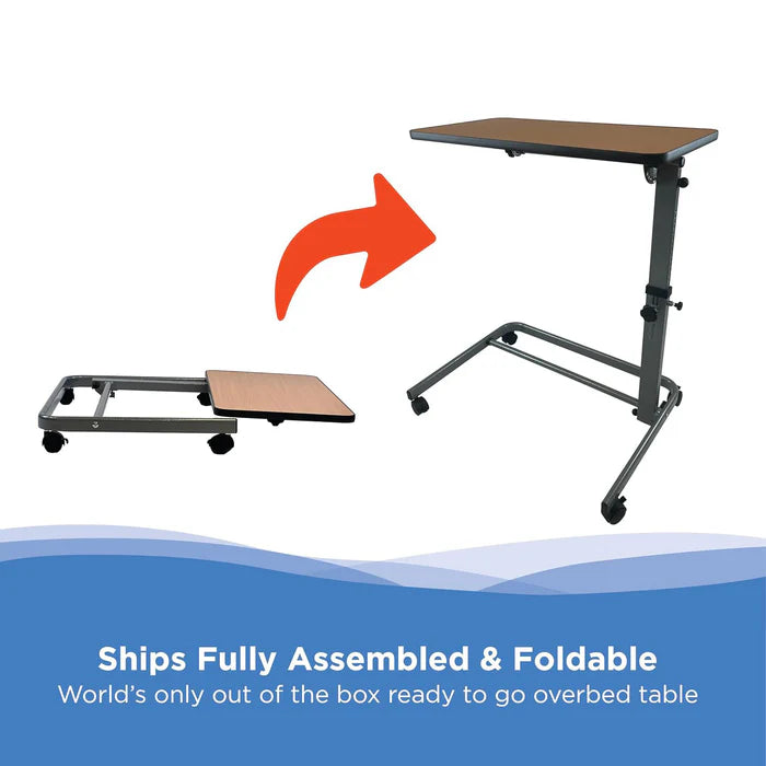 Foldable Overbed Table