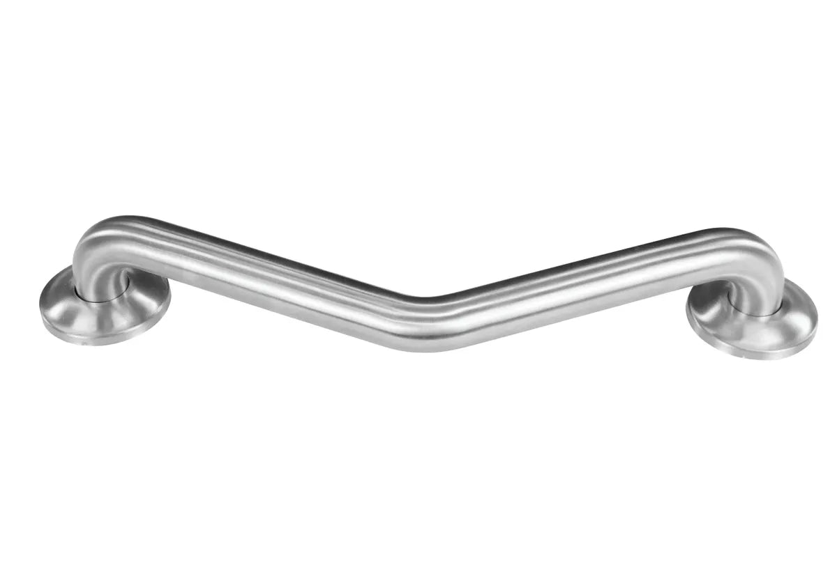 Angled Metal Grab Bar