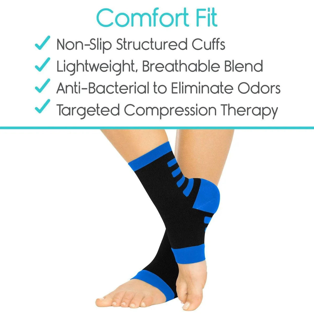 Ankle Compression Socks (2 Pair)